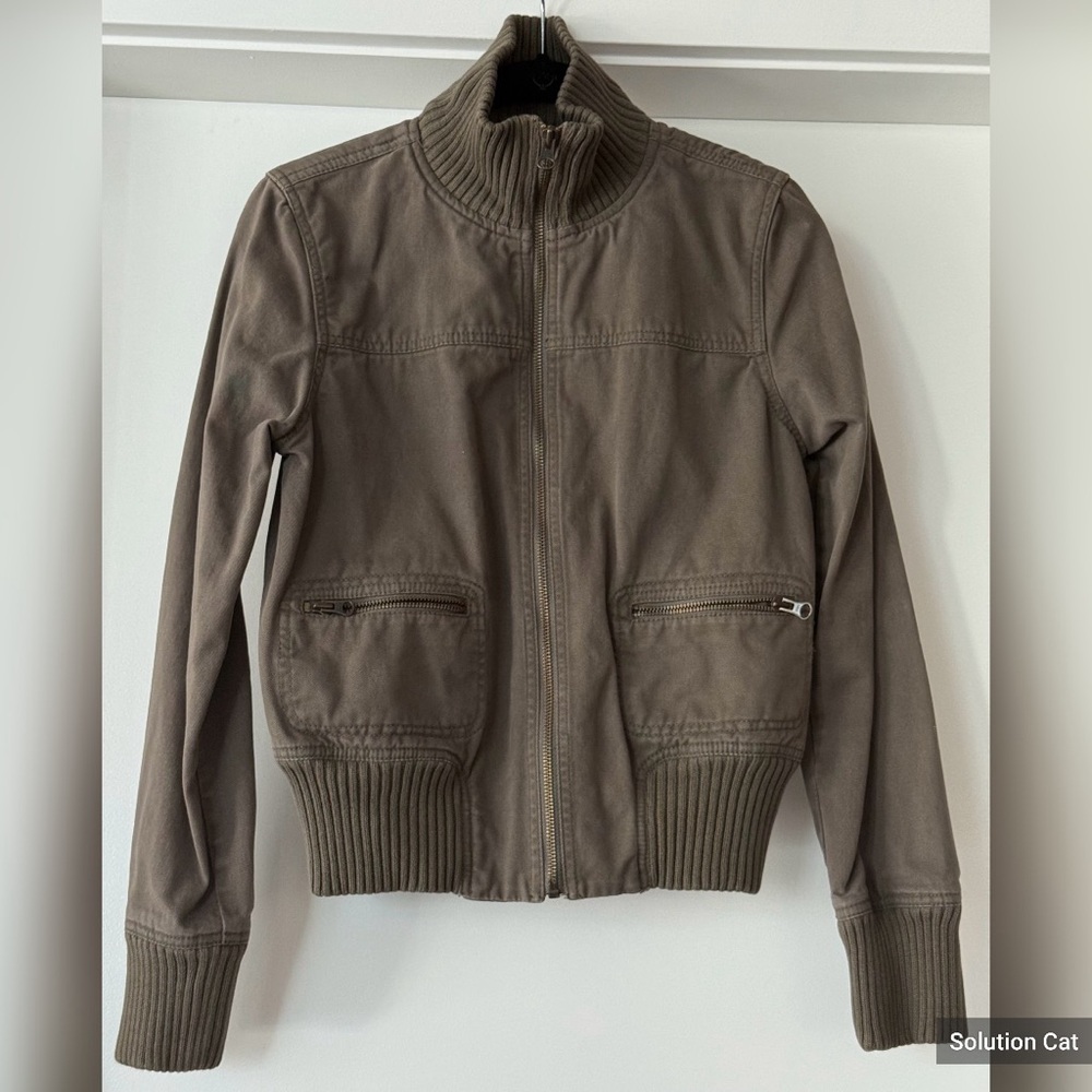 Rubbish Brown Bomber Jacket